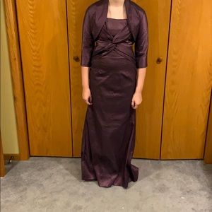 Jessica McClintock mother of the bride dress